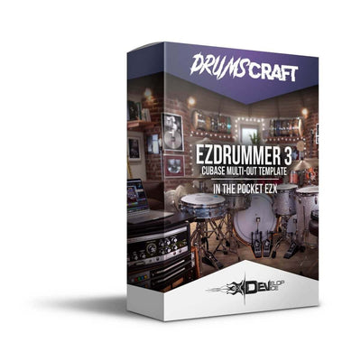 EZDrummer 3 | Cubase Multi-Out Template | In the Pocket EZX