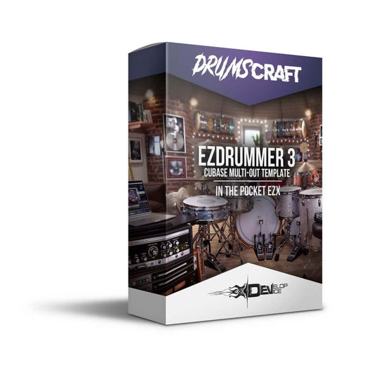 EZdrummer 3 Cubase Multi-Out Template - Drum Routing Setup