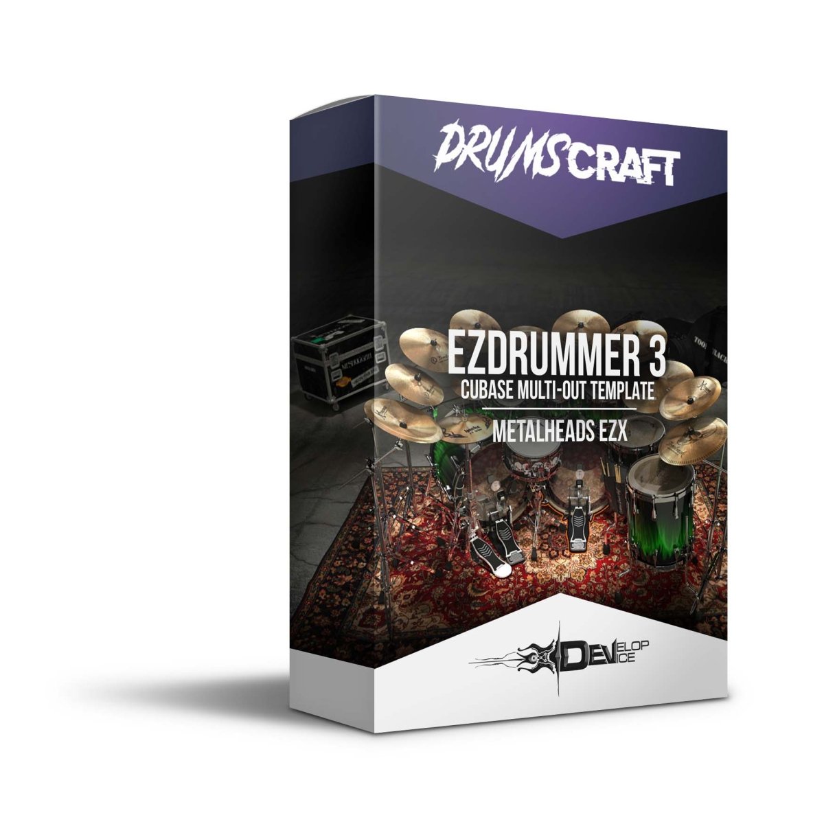 EZDrummer 3 | Cubase Multi-Out Template | Metalheads EZX - Cubase Premixed Template - Develop Device Studio