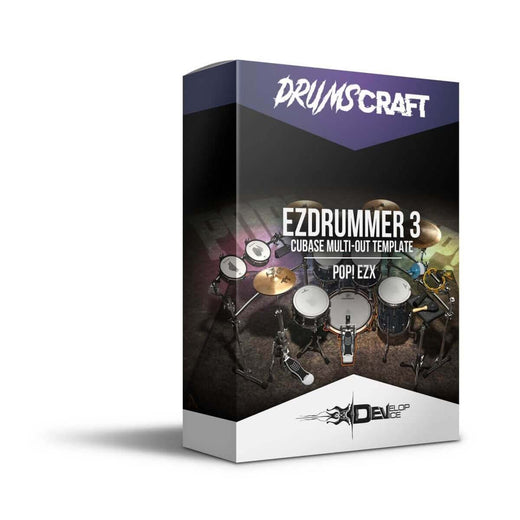 EZdrummer 3 Cubase Multi-Out Template - Drum Routing Setup