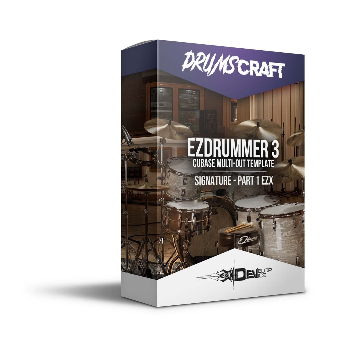 EZDrummer 3 | Cubase Multi-Out Template | Signature - Part 1 EZX - EZdrummer 3 Templates by Develop Device