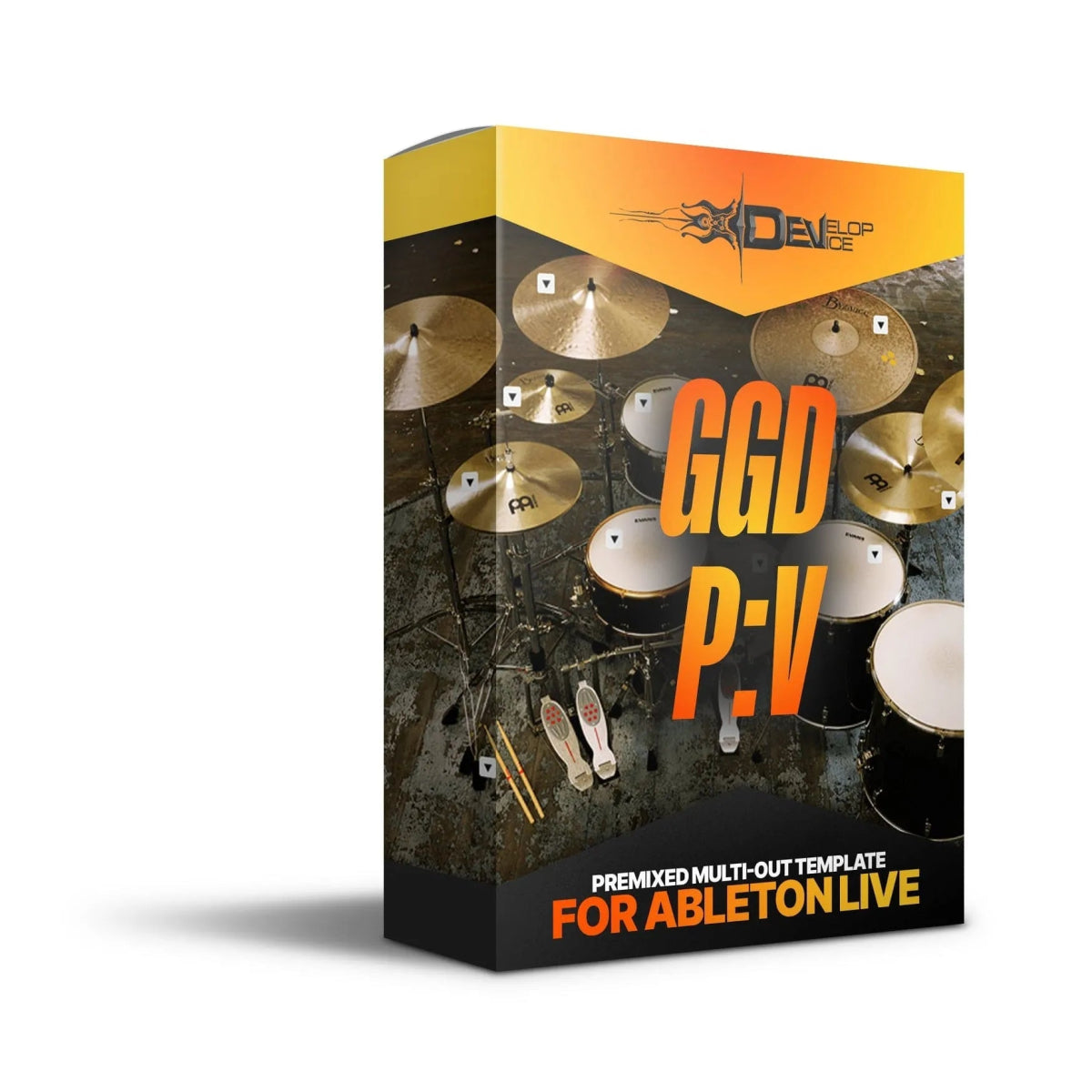 GGD P5 Template for Ableton Live - GetGood Drums Templates by Develop Device