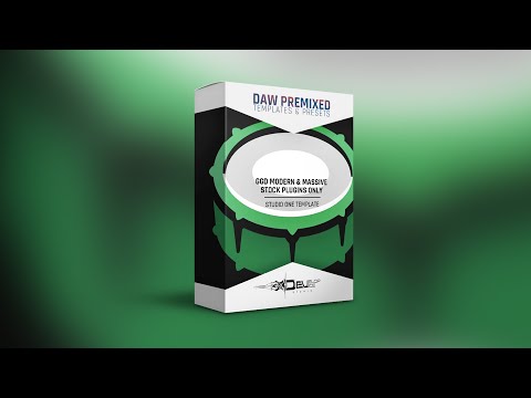 GGD Modern & Massive Template for Studio One - Sound Demo Video