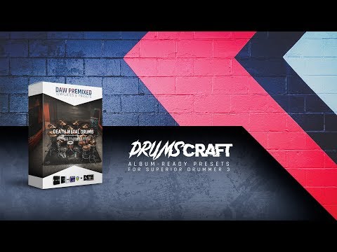 Death Metal Drums: Superior Drummer 3 Preset - Sound Demo Video