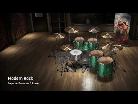 Modern Rock: Superior Drummer 3 Preset - Sound Demo Video