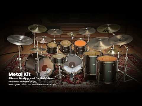 Metal Kit for MODO Drum - Sound Demo Video