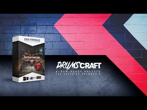 Destruction Core: Superior Drummer 3 Preset