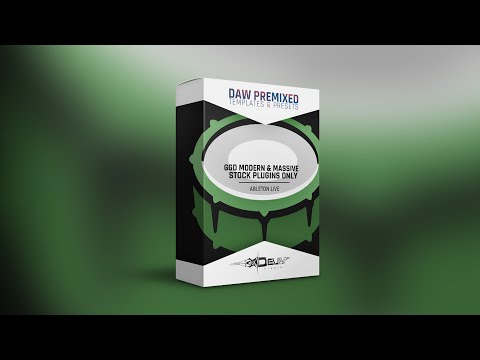 GGD Modern & Massive Template for Ableton Live - Sound Demo Video