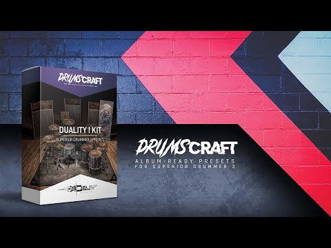 Duality I Kit: Superior Drummer 3 Preset - Sound Demo Video