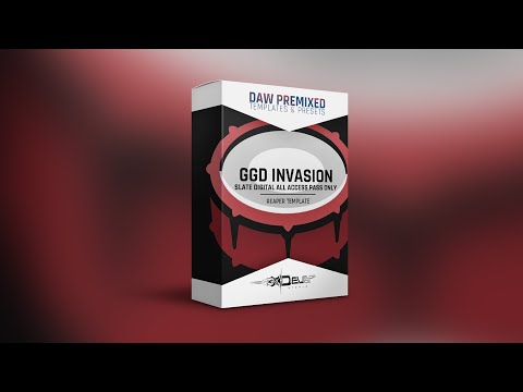 GGD Invasion Template for Reaper - Sound Demo Video