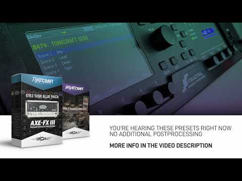 5153 50W Blue Pack for Fractal Axe-Fx III - Sound Demo Video