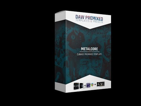 Metalcore Template for Cubase - Sound Demo Video