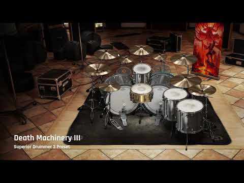 Death Machinery III: Superior Drummer 3 Preset - Sound Demo Video