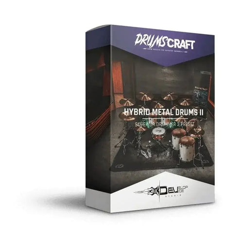 Hybrid Metal Drums II: Superior Drummer 3 Preset