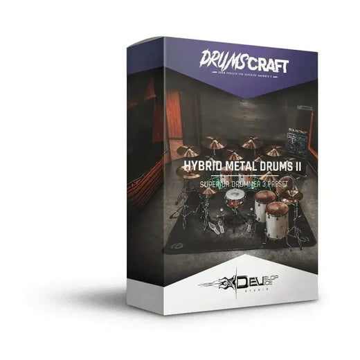 Hybrid Metal Drums II: Superior Drummer 3 Preset - Superior Drummer 3 Preset - Professional Drum Sound