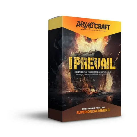 I Prevail Drum Sound - Superior Drummer 3 Preset - Album-Ready Mix