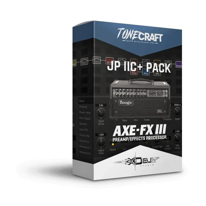 JP IIC+ Pack for Fractal Axe-Fx III - Fractal Axe-Fx III Presets - Develop Device Studio