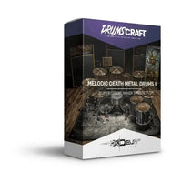 Melodic Death Metal Drums II Superior Drummer 3 preset package by DrumsCraft for rock and metal music production.