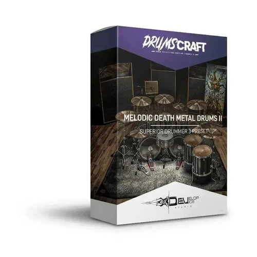 Melodic Death Metal Drums II: Superior Drummer 3 Preset
