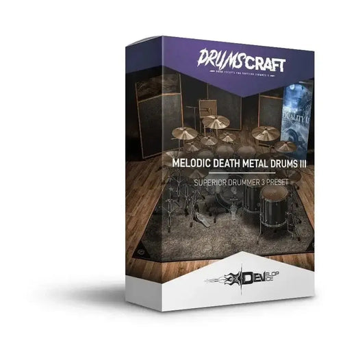 Melodic Death Metal Drums III: Superior Drummer 3 Preset - Superior Drummer 3 Preset - Professional Drum Sound