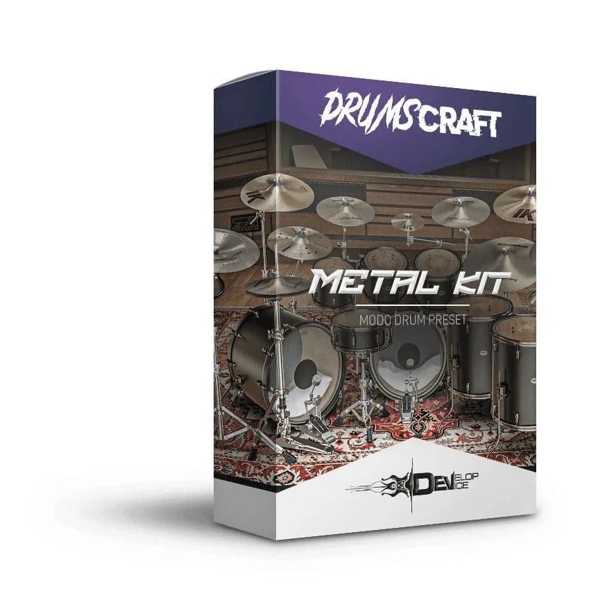 Metal Kit for MODO Drum - MODO Drum Presets by Develop Device