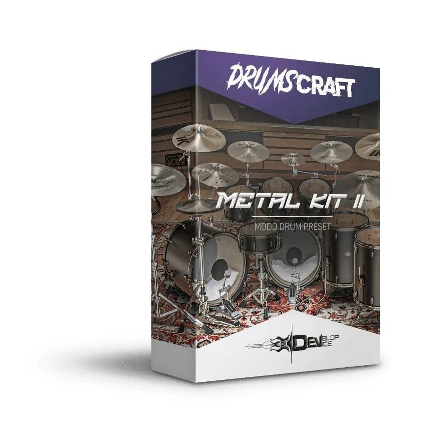 Metal Kit II for MODO Drum - MODO Drum Presets by Develop Device