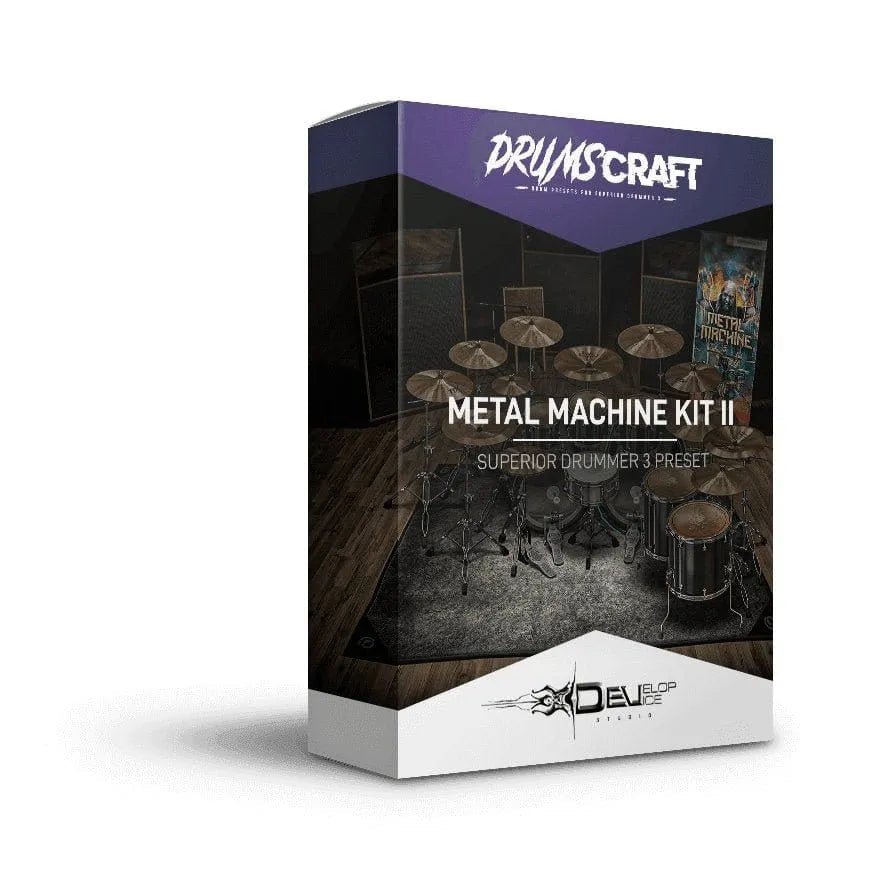 Metal Machine Kit II - Superior Drummer 3 Presets - Develop Device Studio