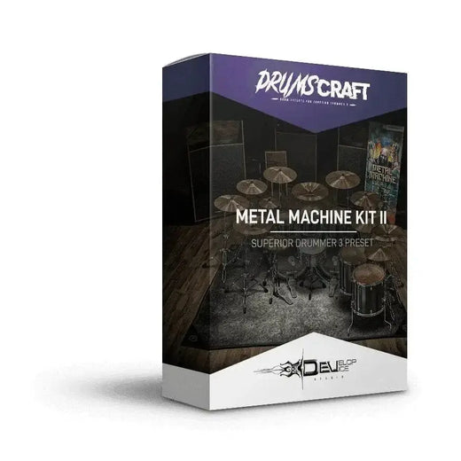 Metal Machine Kit II: Superior Drummer 3 Preset - Superior Drummer 3 Preset - Professional Drum Sound