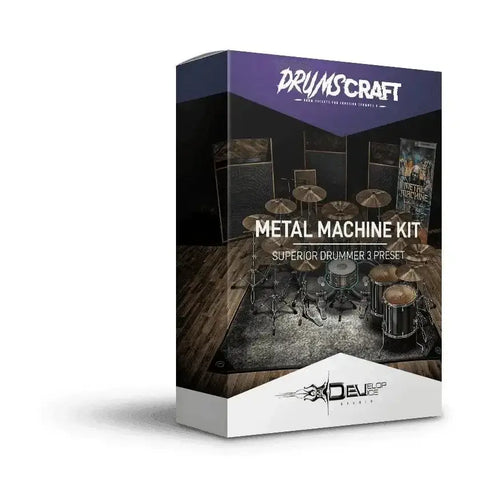 Metal Machine Kit: Superior Drummer 3 Preset