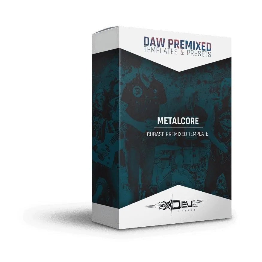 Metalcore - Cubase Premixed Template - Develop Device Studio