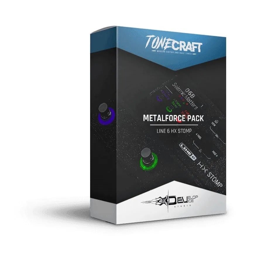 Metalforce Pack for Line 6 HX Stomp - Line 6 HX Stomp Presets by Develop Device