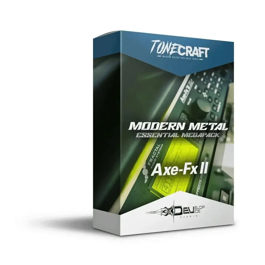 Modern Metal Essential Megapack: The Ultimate 128 Presets - Fractal Axe-Fx II Preset - Studio Guitar Tones