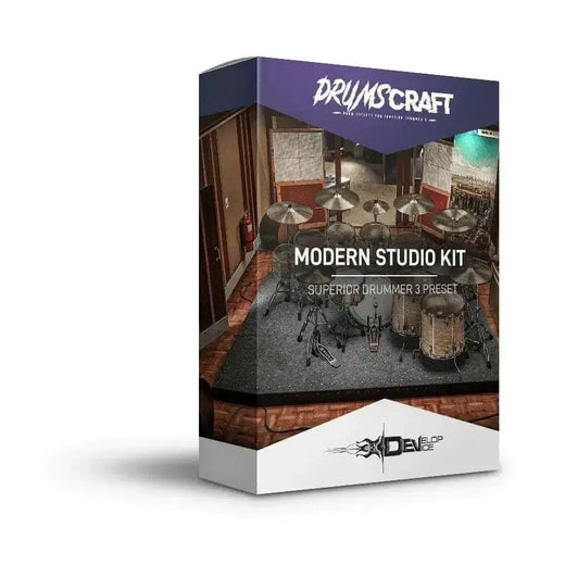 Modern Studio Drum Sound - Superior Drummer 3 Preset - Album-Ready Mix