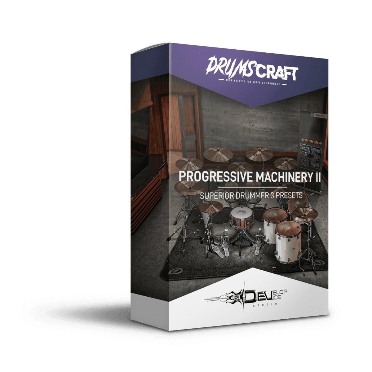 Progressive Machinery II - Superior Drummer 3 Presets - Develop Device Studio