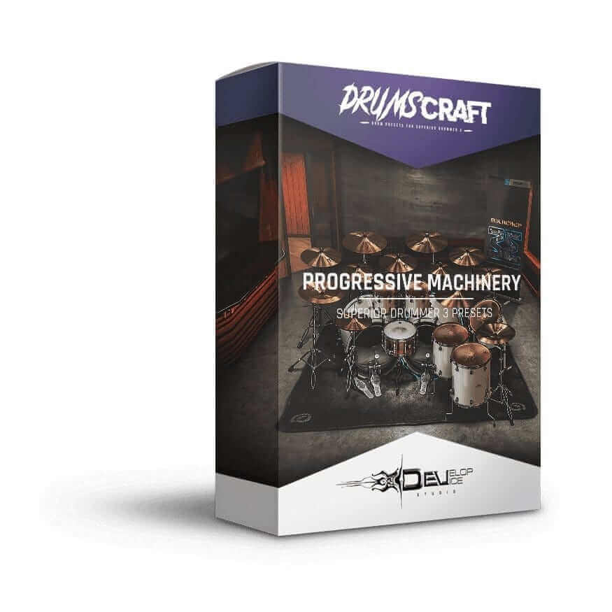 Progressive Machinery - Superior Drummer 3 Presets by Drums Craft Box Image