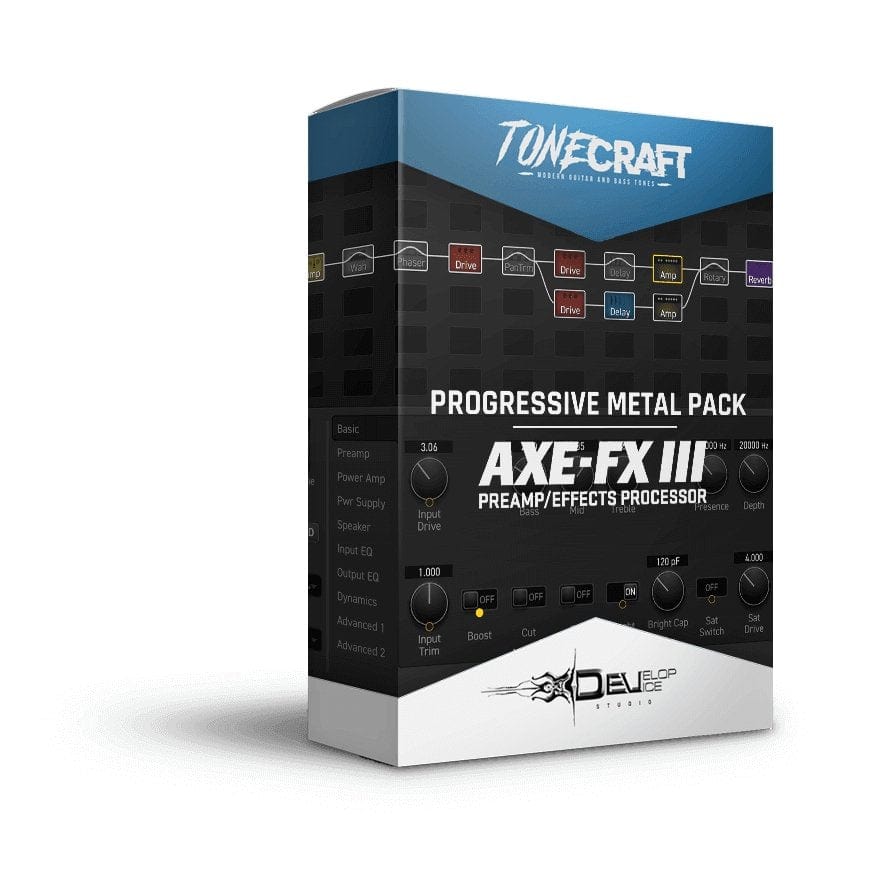 Progressive Metal Pack for Fractal Axe-Fx III - Fractal Axe-Fx III Presets - Develop Device Studio