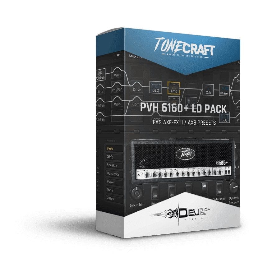 PVH 6160+ LD Pack - Fractal Axe-Fx II / AX8 Presets - Develop Device Studio