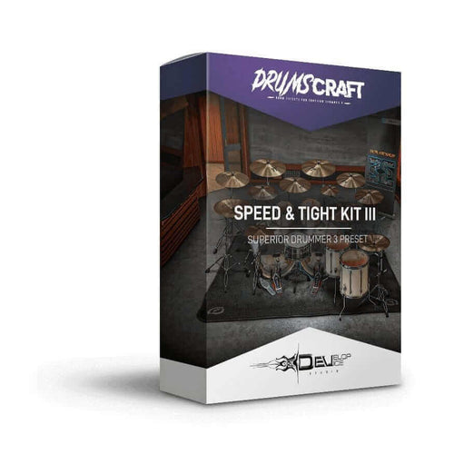 Speed & Tight Kit III: Superior Drummer 3 Preset