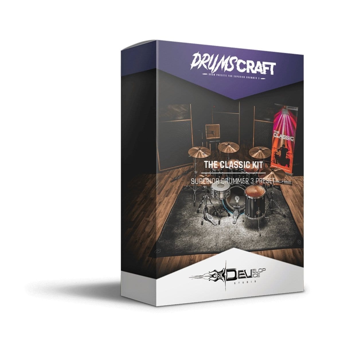 The Classic Kit - Superior Drummer 3 Presets by Develop Device