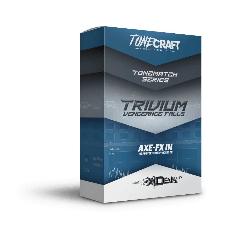 Trivium | Vengeance Falls • ToneMatch Series - Fractal Axe-Fx III Presets - Develop Device Studio