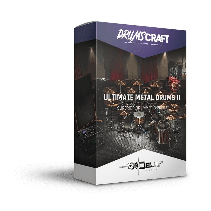 Ultimate Metal Drums II - Superior Drummer 3 Presets - Develop Device Studio